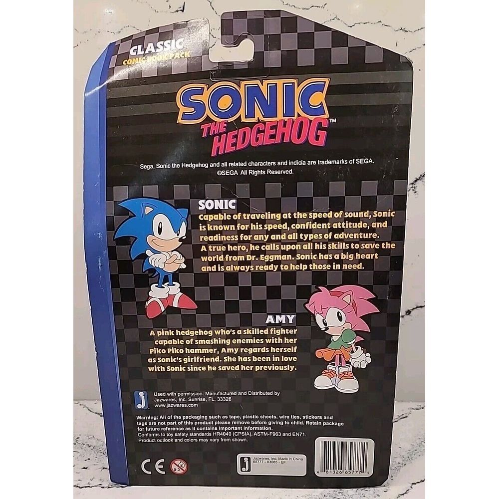 Sonic & Amy Comic Book Archie #226 20th Anniversary Figure Collector's Edition - Picture 6 of 6
